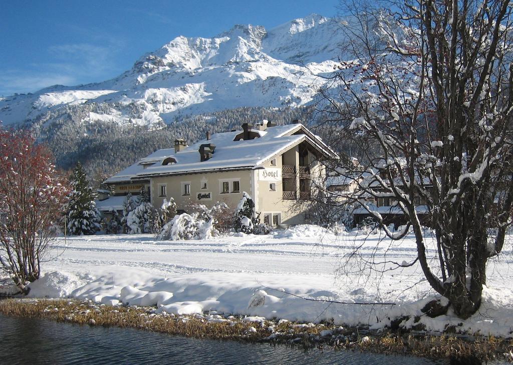 Hotel Chesa Grischa Зильс-Базельджа Экстерьер фото